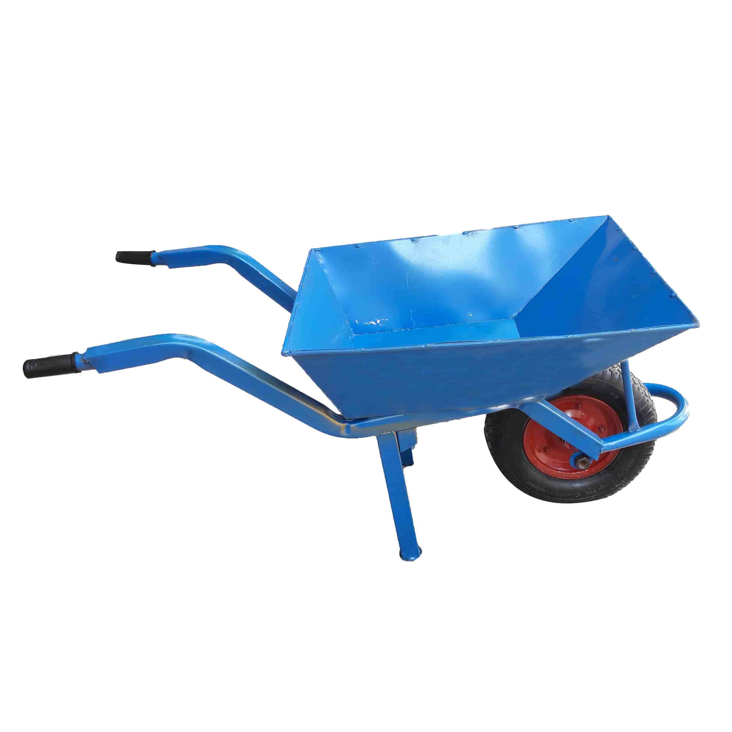 تصویر 3 از فرغون ایران دیزل مدل MA150/PA150/KO150 با شاسی فلزی و چرخ مقاوم برای حمل مصالح